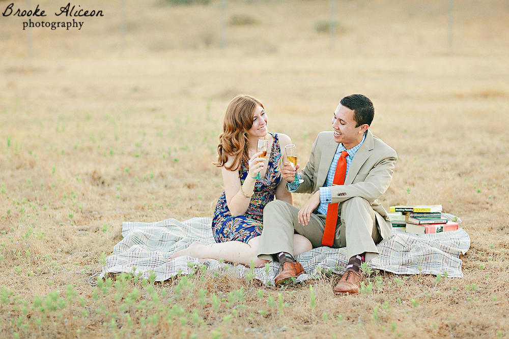 Vista, Engagement, Brooke Aliceon Photography, San Diego Wedding Photography, Vintage Wedding, Rustic, Field