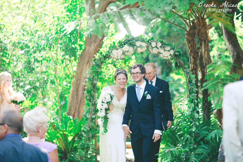 San Diego Botanical Garden Wedding, wedding in the walled garden, walled garden wedding, vintage wedding, botanical garden weddings