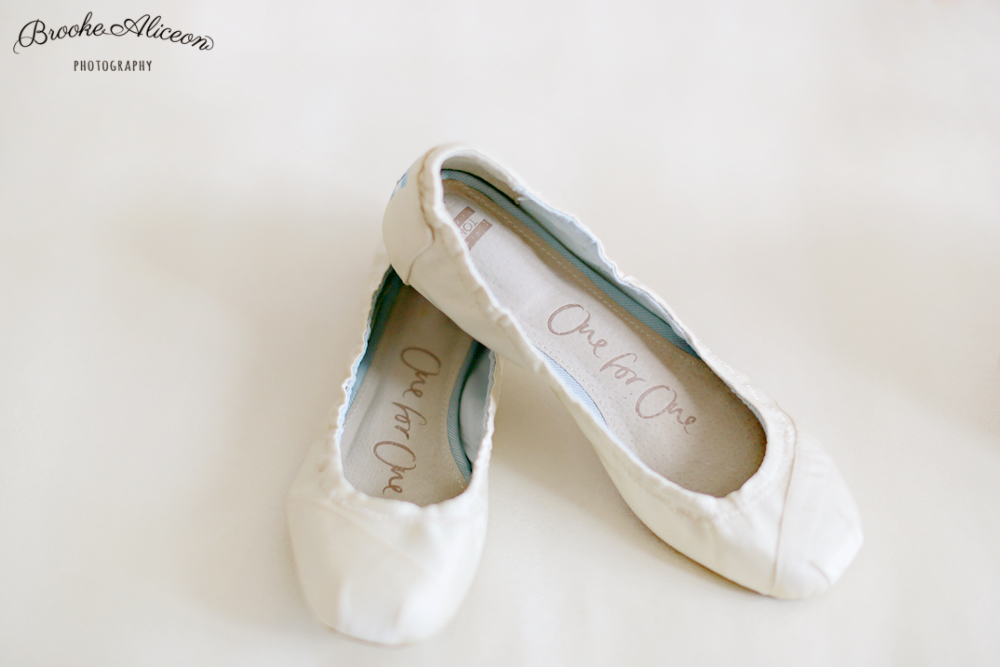 Toms Wedding Shoes, Wedding Ballet Flats