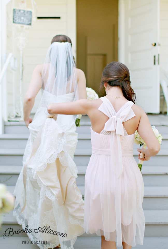 bhldn bridesmaids dress, blush bridesmaid, anthropologie 