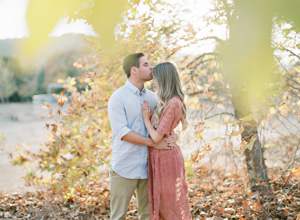 fall engagement session san diego