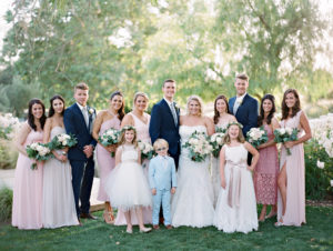 wedding party shot by brooke aliceon photography